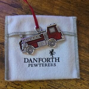Danforth Fire Truck Ornament